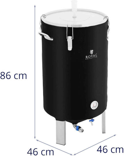 Royal Catering Επαγγελματικό Δοχείο Τροφίμων 70lt