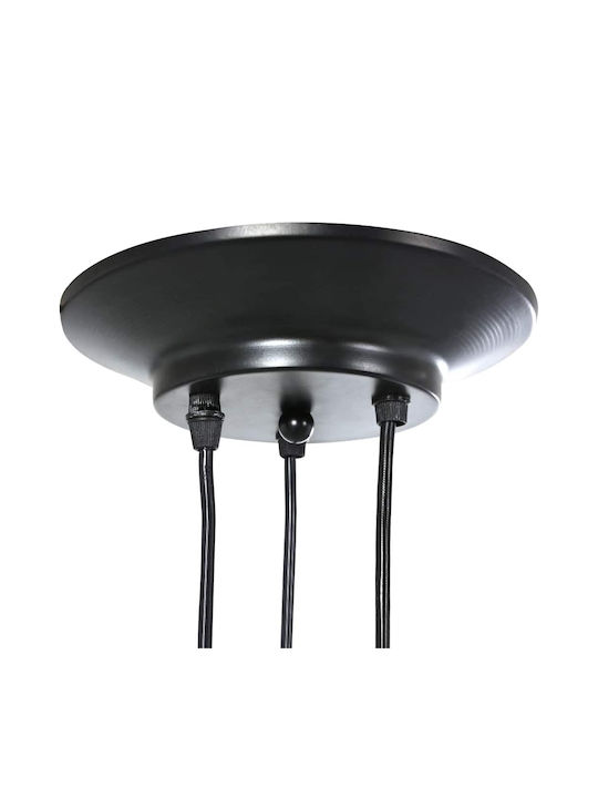 vidaXL Black Ceiling Light with E27 Socket