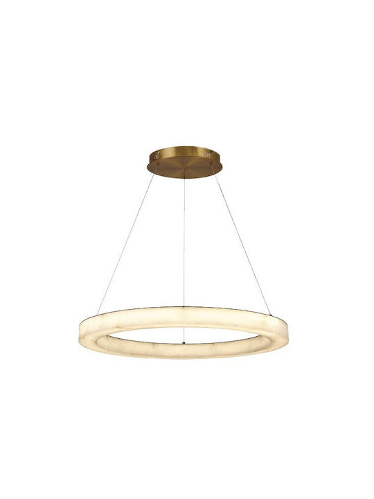 Inlight Висящо Осветително Тяло Златист 60x60см.