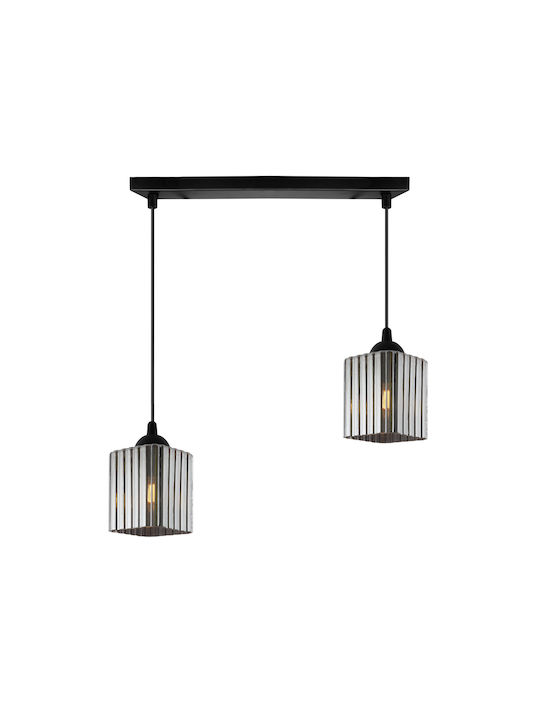 Light Home Висящо Осветително Тяло Черно с Цокъл E27