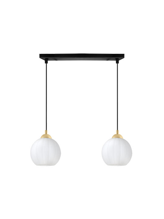Light Home Deckenleuchte Schwarz mit Lampenbirnensockel E27