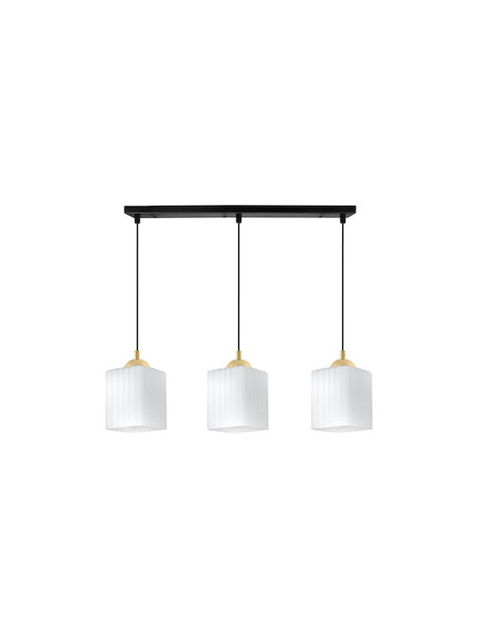 Light Home Candelabru Suspendat Negru cu Soclu E27