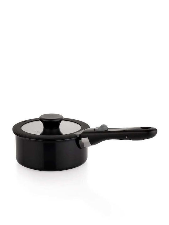 SteweHome Pots Set From Aluminum With Ceramic Coating 7pcs