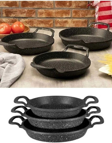 SteweHome Gusseisen Pfannen-Set 3 Teile