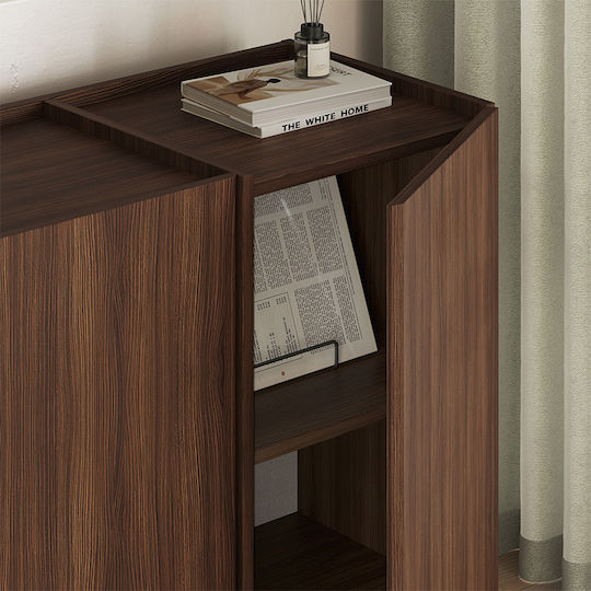 Μπουφές Dorma Ξύλινος Καρυδί 180x45x80.2cm