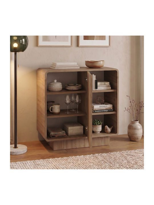 Sideboard Rovel Wooden Sepet Oak 80.3x39x80.4cm