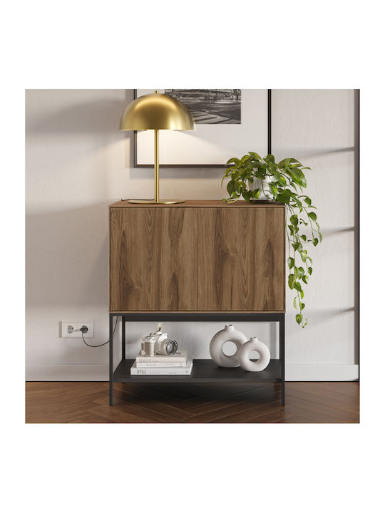 Sideboard Amira from Wood & Metal Walnut 80x40x90cm