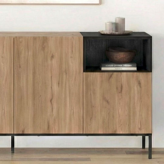 Μπουφές Cailin από Ξύλο & Μέταλλο 180x41.8x80cm Μπουφές Cailin από Ξύλο & Μέταλλο 180x41.8x80cm