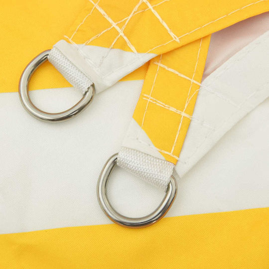 vidaXL Rectangular White Shade Sail with PU Coating