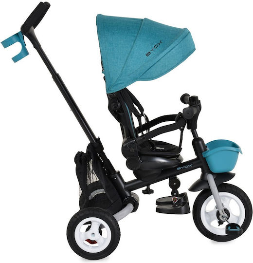 Byox Flexy Lux Klappbares & Wandelbares Kinderdreirad für 18 Monate Dunkelblau