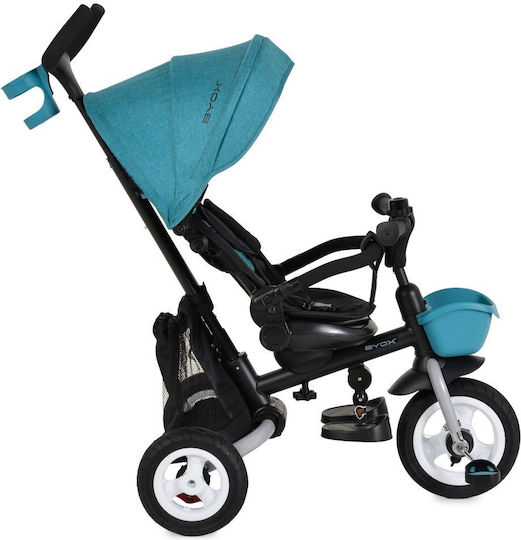 Byox Flexy Lux Klappbares & Wandelbares Kinderdreirad für 18 Monate Dunkelblau