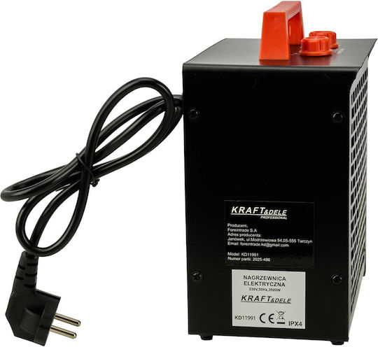 Kraft & Dele Индустриален Електрически Нагревател С Вентилатор 3.5kW