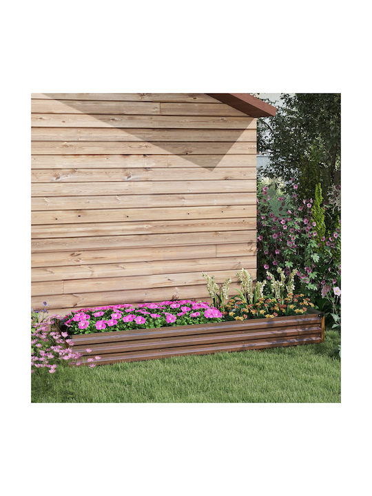 Pot Dark Brown 240x60x30cm.