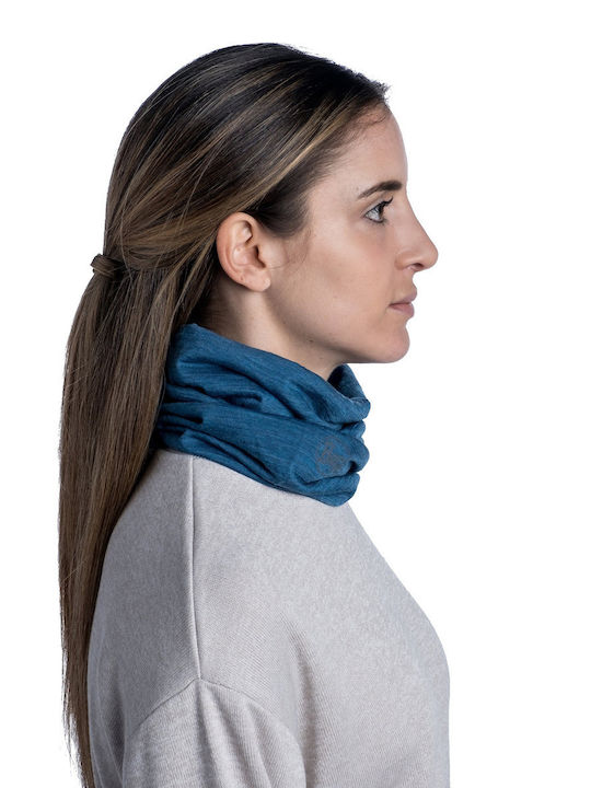 Buff Lightweight Merino Wool Athletic Neck Warmer Orange