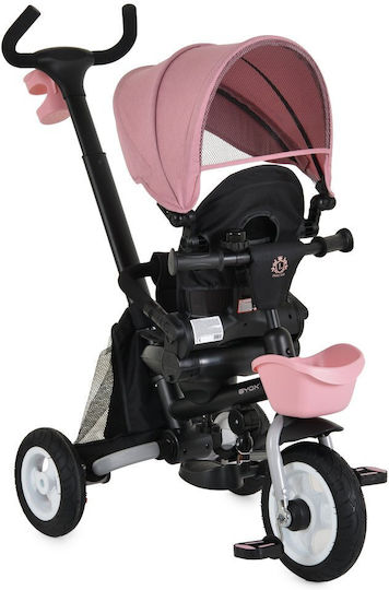 Byox Flexy Lux Tricicletă Pliabilă și Transformabilă pentru 18 Luni Dark Pink