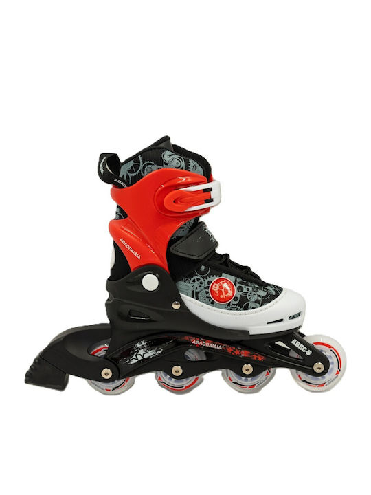 Athlopaidia Rollers Inline Skate 38-41 Red 002.1084/k/38