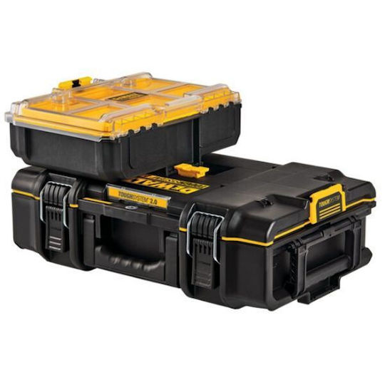 Dewalt Tool Compartment Organiser 6 Slot Yellow 37x26x13cm