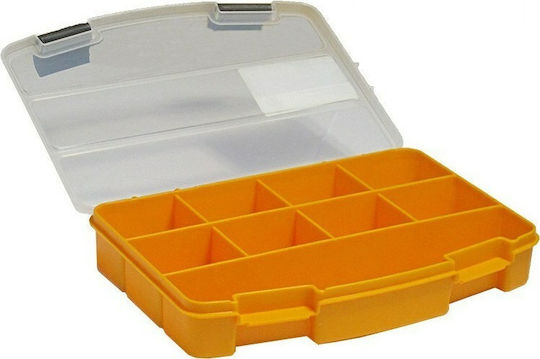Mano Pro Tool Compartment Organiser 9 Slot Orange 19x13x3cm