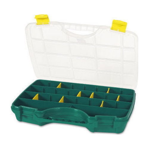 Tayg 24-26 Tool Compartment Organiser Adjustable Green 46x35x8.1cm