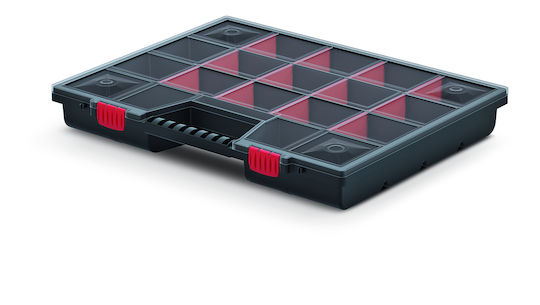 Kistenberg Black Tool Compartment Organiser 34.4x24.9x10cm
