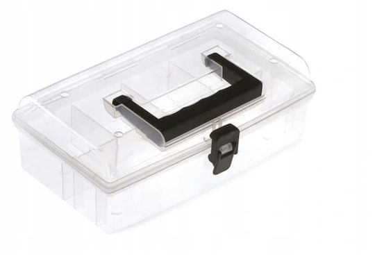 Prosperplast Werkzeugkoffer-Organisator 5 Positionen Schwarz 29.5x19.5x8.5cm
