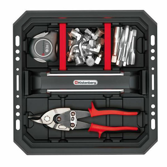 Kistenberg Tool Compartment Organiser Black 30x30x13.3cm