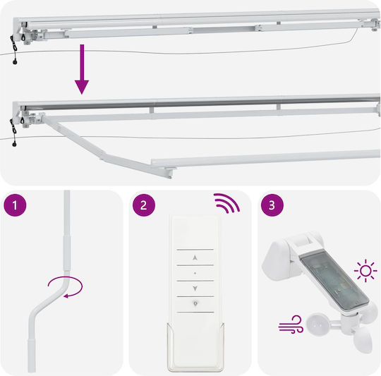 vidaXL Cadru Pentru Copertine 42024839