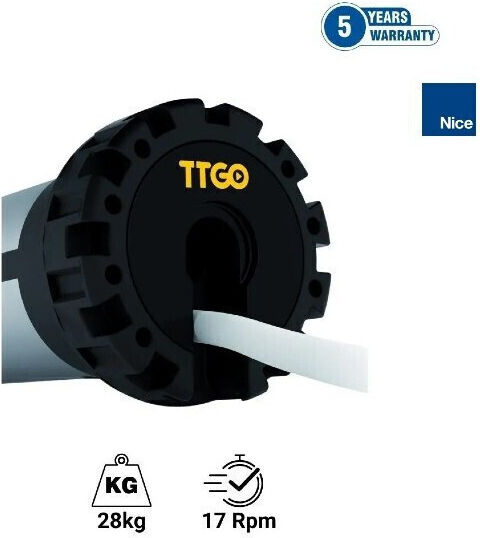Nice TTGO TG M 1817 – Ενσύρματο Σωληνωτό Μοτέρ Ρολού