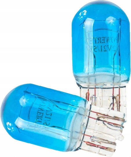 M-Tech Λάμπες Αυτοκινήτου W21/5W / T20 Μπλε 12V 2τμχ