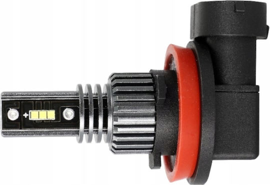 M-Tech Λάμπα Αυτοκινήτου H11 / H8 LED 6000K Λευκό 12V 6W 1τμχ