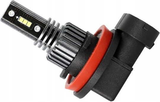 M-Tech Λάμπα Αυτοκινήτου H11 / H8 LED 6000K Λευκό 12V 6W 1τμχ
