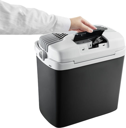 First Austria Portable Fridge Thermoelectric 16L 12V / 230V Black