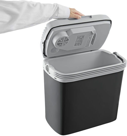 First Austria Portable Fridge Thermoelectric 16L 12V / 230V Black