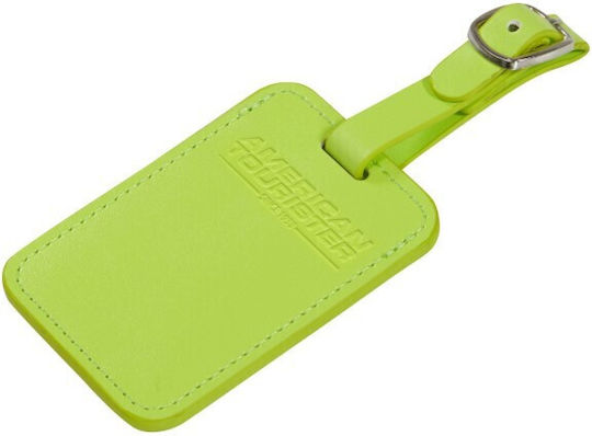 American Tourister Green Luggage Label 2pcs