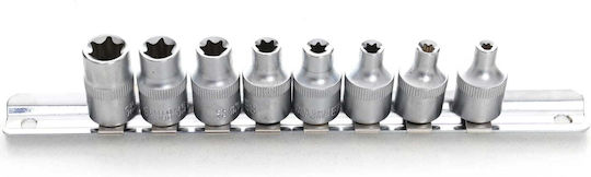 Комплект Торкс Ключове Kd10230 Kraft&dele 8 Бройки 3/8"