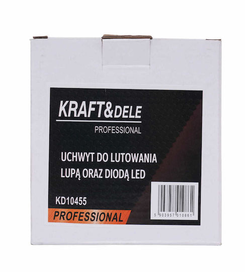 Soldering Support Magnifying Glass Kraft&dele Led Kd10455