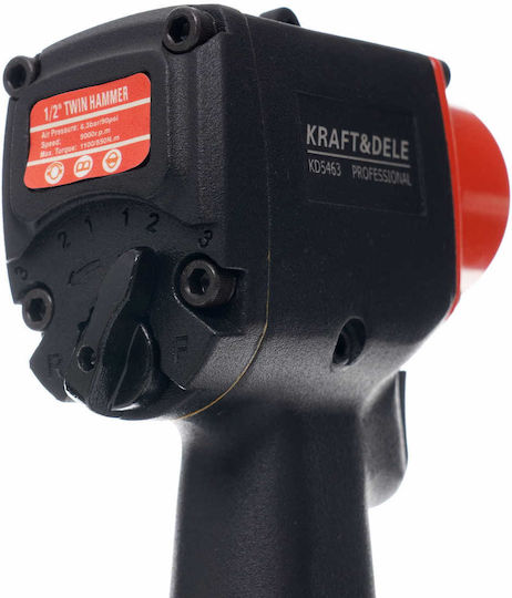 Kraft & Dele KD5463 Luftschlagschrauber 3/4" mit Maximalem Drehmoment 112,17 kgm