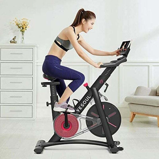 Yesoul S3 Pro Bicicletă de spinning Magnetic cu roți Negru