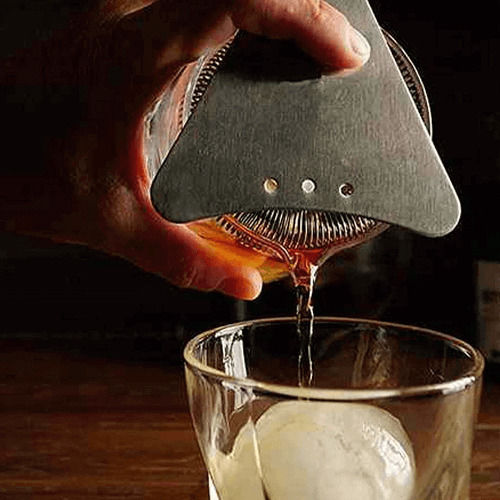 Inox Triangle Strainer Without Handle 11.5 X 10.5 Cm