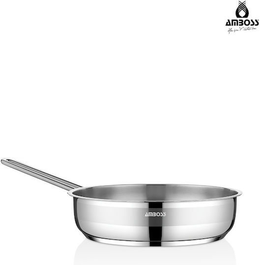 SteweHome Doppelt Rostfreier Stahl Pfanne 22cm