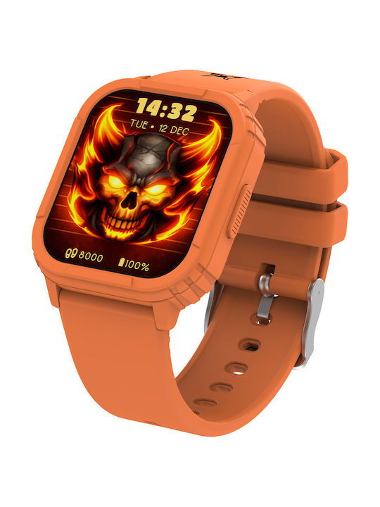 Kiddoboo Παιδικό Smartwatch Πορτοκαλί