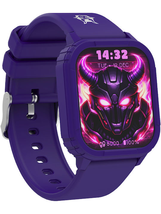 Kiddoboo Παιδικό Smartwatch Μωβ