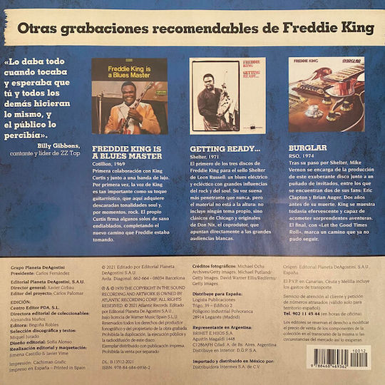 Freddie King My Feeling Blues Vinyl