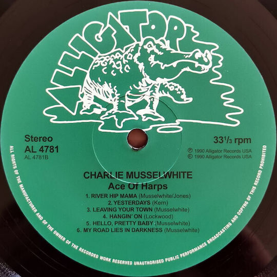 Charlie Musselwhite Ace Harps Vinyl