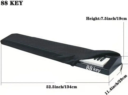 Kinsman Pdc-c1 Keyboard Abdeckung für Klavier