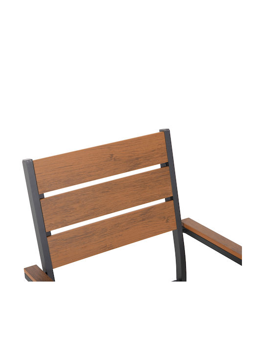 Saga 7-Teile Garten- und Outdoor-Möbelset Für Garten & große Räume Grau