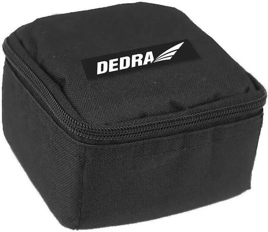Dedra Αυτορυθμιζόμενο Γραμμικό Αλφάδι Laser Κόκκινης Δέσμης 1.5V με Εύρος Εργασίας 20m