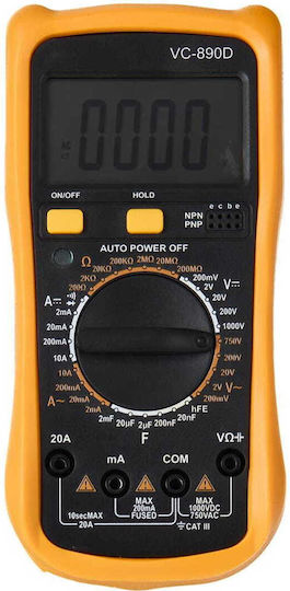 Digital Multimeter Kraft&dele Equipped A Large Backlit Lcd Display Kd11297