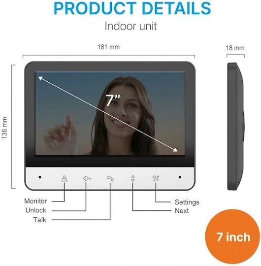 RL-B7K Video Intercom Set