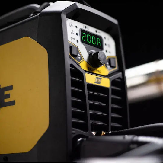 Esab Rogue ET 200iP Pro Ηλεκτροκόλληση Inverter TIG με Μέγιστο Ρεύμα Συγκόλλησης 200A και Κύκλο Εργασίας 25%
